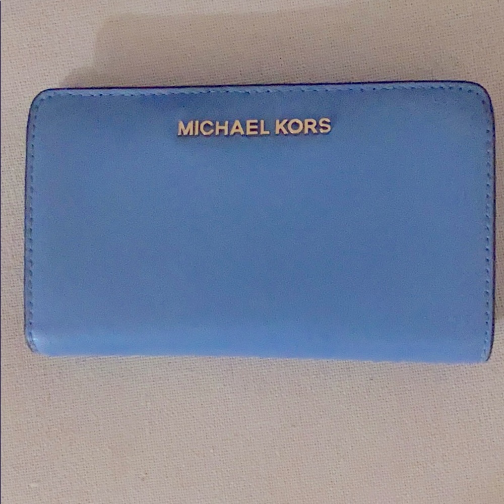 Michael Kors royal blue Wallet.